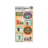 Traveler's Company Diary 2027 Customize Sticker Set - Pre-order
