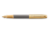 Parker IM Pioneers Collection Arrow Grey Lacquer GT Vulpen