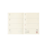 Traveler's Company Navulling 2027 Weekly Diary Passport - Pre-order