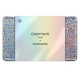 Caran d'Ache Ecridor GERMANIER Special Edition Platinum Balpen & Leather Case Set