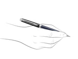 Waterman Hemisphere Colour Blocking Black and Blue CT Balpen
