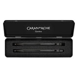 Caran d'Ache 849 Black Code Set Balpen en Vulpotlood