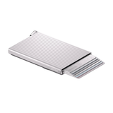 Secrid Premium Cardprotector+ Fluted for Magsafe silver