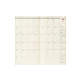 Traveler's Company Navulling 2027 Monthly Diary Regular