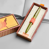 Esterbrook Estie Back to the Lands Quirky Leaf Green GT Piston Vulpen - P.W. Akkerman Den Haag