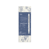 Caran d'Ache 849 XMAS Toile de Jouy Wit Balpen