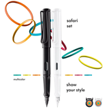 LAMY safari multicolor set van 2 vulpennen