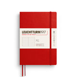 Leuchtturm1917 Notitieboek Softcover Medium A5 Dots Cherry