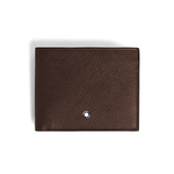 Montblanc Wallet 6cc in Sartorial Leather Ebony