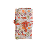 Nakaya Kyoto ”Nishijin Textile” Pen Pouch for 5 pens (White fabric)