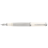 Pelikan Souverän M405 Silver White vulpen - P.W. Akkerman Den Haag