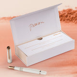 Pelikan Souverän M600 White & Rose Gold Vulpen