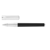 S.T. Dupont Initial zwart met chroom CT roller