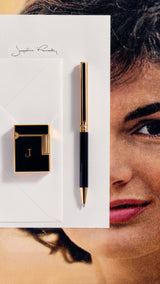 S.T. Dupont Classique Black/Yellow Gold Balpen