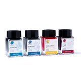 Sailor Manyo Ink Set - Yomogi, Kikyou, Yamabuki, Ume - 4x 20ml Inktpotten