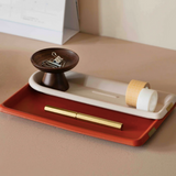 Ystudio Classic Reflect-Wooden Ring Dish