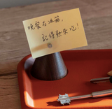 Ystudio Classic Reflect-Wooden Memo Stand