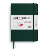 Leuchtturm1917 Agenda 2025-2026-18M Hardcover Medium (A5) Weekly Planner/Notebook