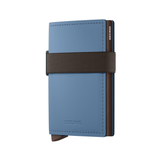 Secrid Bandwallet Matte Steel blue-Brown