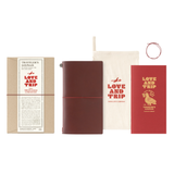 TRAVELER'S notebook Regular size LOVE AND TRIP Red 4