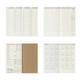 Traveler's Company Navulling 2026 Weekly Vertical Diary Regular