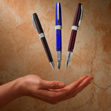 Visconti Michelangelo Translucent Blue balpen