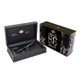 Aurora 88 Ebonite Marbled Blue ST vulpen - P.W. Akkerman Den Haag