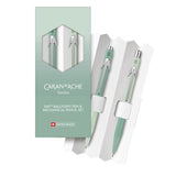 Caran d'Ache 849 & 844 Misty Forest Balpen en Vulpotlood Set