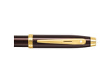 Sheaffer 100 Coffee Brown PVD Gold Vulpen