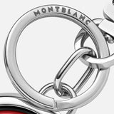 Montblanc Meisterstück Spinning Emblem sleutelhanger, rood