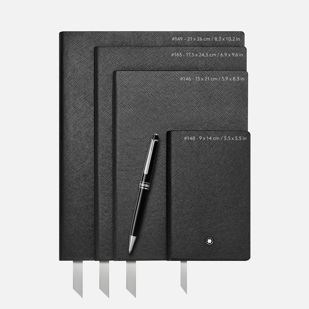 Montblanc lined notebook #146 black – P.W. Akkerman Den Haag Montblanc lined notebook #146 black – P.W. Akkerman Den Haag