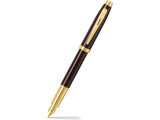 Sheaffer 100 Coffee Brown PVD Gold Vulpen