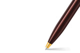 Sheaffer 100 Coffee Brown PVD Gold balpen