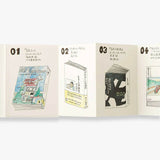 Traveler’s Notebook Accordion Fold Paper navulling passport size 018