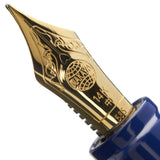 Nakaya Cigar Piccolo Kikyo vulpen, Ebonite, Urushi lacquer