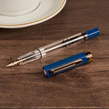 TWSBI Eco Indigo Blue with Bronze Vulpen