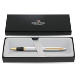 Sheaffer VFM Polished Chrome Gold Plated roller