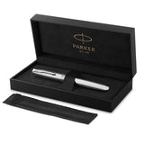 Parker Sonnet Ciselé Silver CT Special Edition Rollerbal - P.W. Akkerman Den Haag