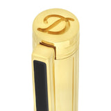 S.T. Dupont Classique Black/Yellow Gold Balpen