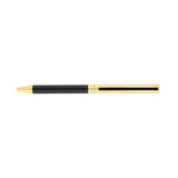 S.T. Dupont Classique Black/Yellow Gold Balpen