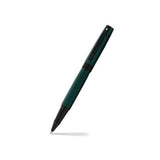 Sheaffer 300 Matte Green Lacquer polished black roller