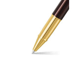 Sheaffer 100 Coffee Brown PVD Gold Rollerbal