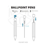Kaweco AL Sport Zwart balpen