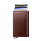 Secrid Premium Slim Wallet. Dusk Dark Brown