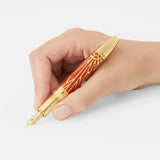 Montblanc Meisterstück 100 year 'The Origin' Solitaire Coral vulpen