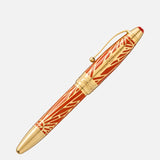 Montblanc Meisterstück 100 year 'The Origin' Solitaire Coral roller