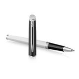 Waterman Hemisphere Colour Block Black and White CT Roller