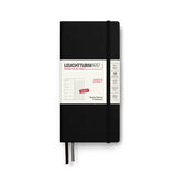 Leuchtturm1917 Agenda 2027 12M Hardcover Wallet (B6+ x A6) Weekly Planner/Notebook Dotted