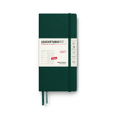 Leuchtturm1917 Agenda 2027 12M Hardcover Wallet (B6+ x A6) Weekly Planner/Notebook Dotted
