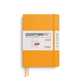 LEUCHTTURM1917 Agenda 2026 12M Hardcover Medium (A5) Weekly Planner/Notebook
